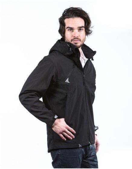 IRAZU /SOFTSHELL JACKET FOR MEN 3 LAYERS