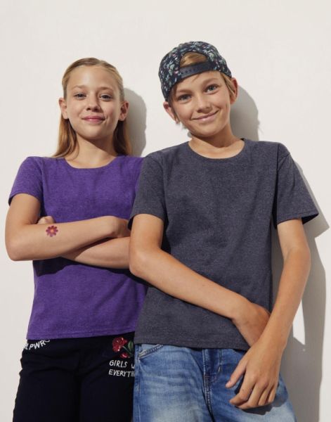 Kids Iconic T-Shirt, Fruit of the Loom