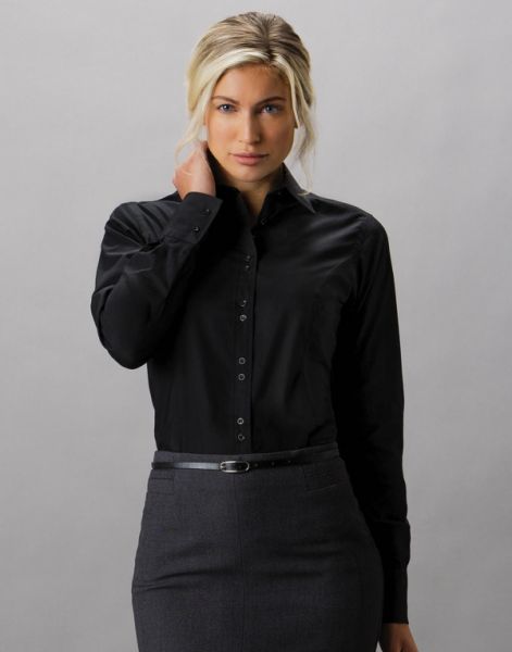 City Business Long Sleeve Women Shirt, Kustom Kit