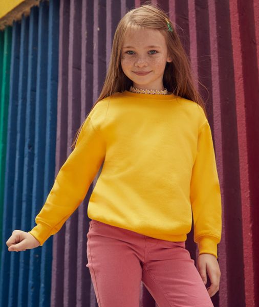 Classic Kids Set-In Sweat, Fruit of the Loom
