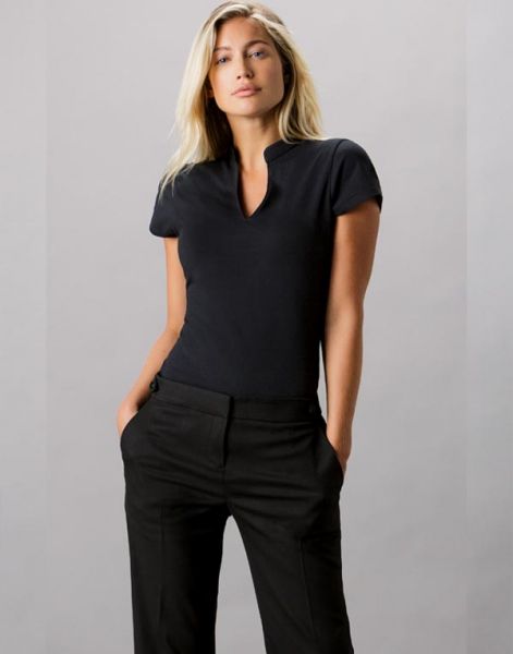 Women Corporate T-Shirt, V Neck, Kustom Kit
