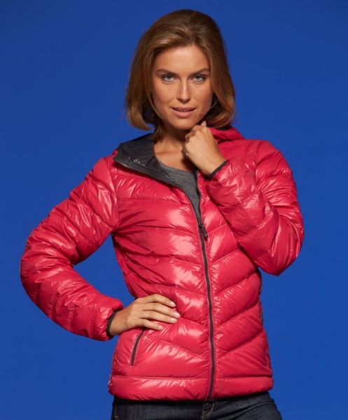 Ladie's Lightweight Down Jacket, James & Nicholson