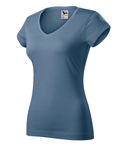 Ladies T-shirt, Malfini Fit V-Neck