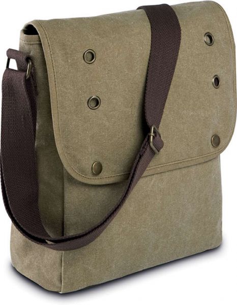 Canvas Shoulder Bag, Ki.mood
