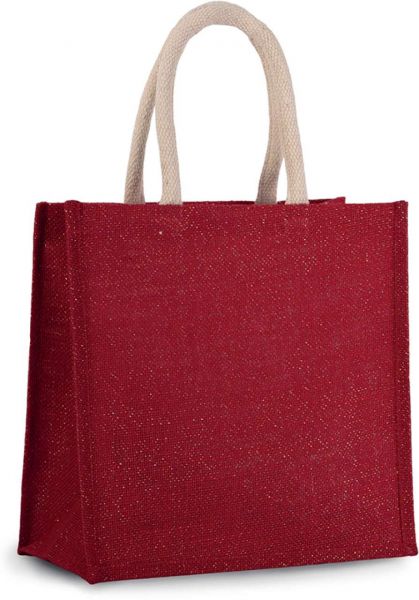 Jute Canvas Tote, Large, Ki mood