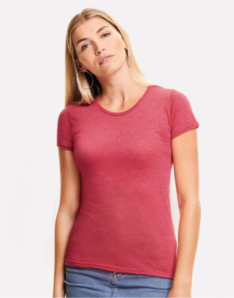 Ladies Iconic T-Shirt, Fruit of the Loom