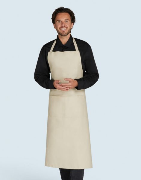 Bib Apron with Pocket, SG Bistro