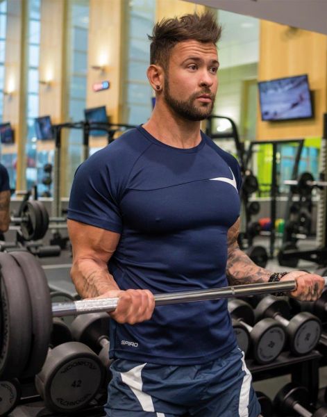Men T-shirt Dash Training, Spiro