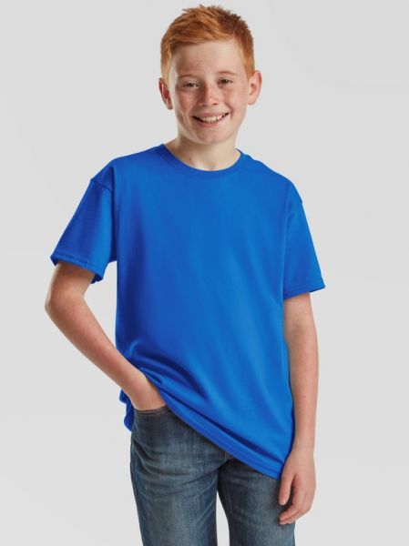 Kids Iconic 195 T-Shirt, Fruit of the Loom