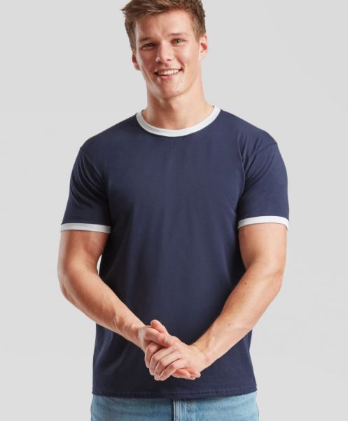 Ringer T-shirt, Fruit of the Loom