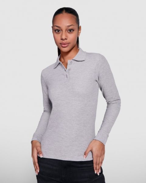 Women Polo Shirt, Long Sleeve, Roly Estrella