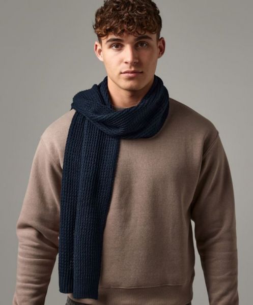 Classic Waffle Knit Scarf