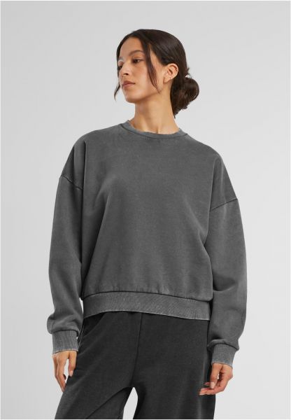 Ladies Vintage Crewneck, Stonewash, Build Your Brand