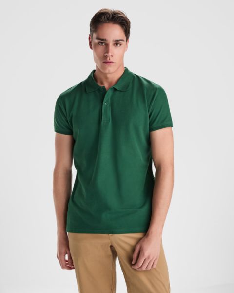 Men Polo Shirt, Organic Cotton, Roly Prince