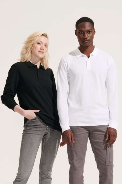 Unisex Long Sleeve Polo Shirt, SOL'S Planet