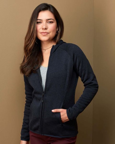 Lux Hooded Knitfleece Women Jacket, Stedman
