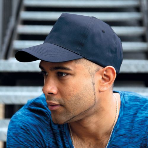Result - Houston 5-Panel Printers Cap