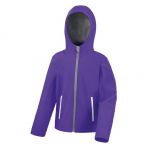 Jacket Junior Hooded Soft Shell - Result