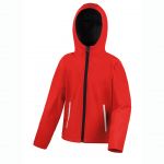 Jacket Junior Hooded Soft Shell - Result