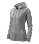  Ladies sweatshirt with zipper, Trendy, Adler