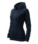  Ladies sweatshirt with zipper, Trendy, Adler