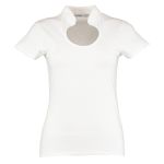 Women Corporate Top, Keyhole Neck- Kustom Kit