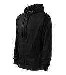 Men Hooded Sweatshirt, Trendy Zipper, Adler