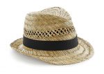 Straw Hat Summer Trilby