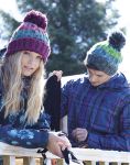 Corkscrew Pom Pom Beanie