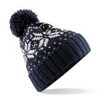 Fair Isle Snowstar Beanie