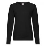 Lady-Fit Lightweight Raglan Sweat, Fruit of the Loom