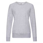 Lady-Fit Lightweight Raglan Sweat, Fruit of the Loom