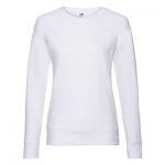 Lady-Fit Lightweight Raglan Sweat, Fruit of the Loom