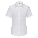 Lady-Fit Short Sleeve Oxford Shirt, Fruit of the Loom