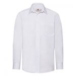 Long sleeve poplin men shirt, Fruit of the Loom
