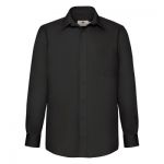 Long sleeve poplin men shirt, Fruit of the Loom