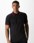 Men’s Tipped Collar Polo, Kustom Kit