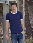 Valueweight Ringer T-shirt, Fruit of the Loom