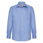 Long sleeve poplin men shirt, Fruit of the Loom