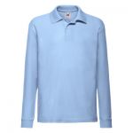 Polo Shirt for Kids, Long Sleeve, Fruit of the Loom