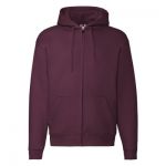 Premium Hooded Sweat Jacket, Fruit of the Loom