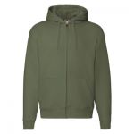 Premium Hooded Sweat Jacket, Fruit of the Loom