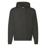 Premium Hooded Sweat Jacket, Fruit of the Loom