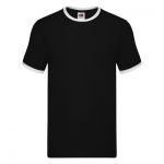 Valueweight Ringer T-shirt, Fruit of the Loom