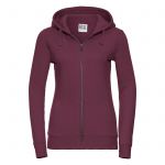 Ladies\' Authentic Zipped Hood, Russell