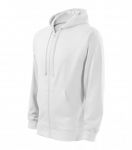 Men Hooded Sweatshirt, Malfini Trendy Zipper, Adler