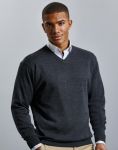 Men's V-Neck Knitted Pullover