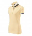 Women Polo Shirt, Malfini Collar Up, Adler
