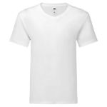 Iconic V-Neck T-shirt, Fruit of the Loom