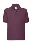Kids Polo Shirt, Fruit of the Loom